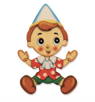 Picture of CLOTHES HANGER PINOCCHIO